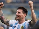 Lionel Messi celebra en Maracaná después del triunfo de Argentina sobre Brasil en la final de la Copa América el pasado 10 de julio.