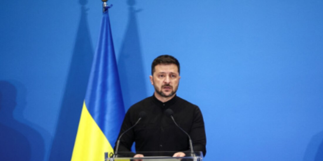 Volodimir Zelenski en Roma, el pasado 10 de julio.