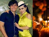 Maribel Guardia rompe en llanto al ver a Julián Figueroa en una ofrenda.