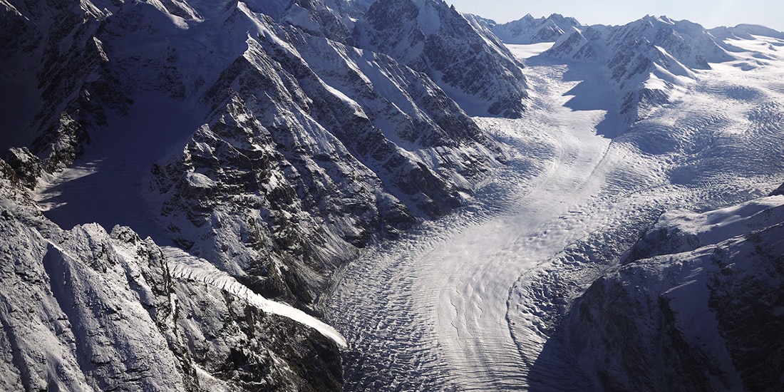 Una vista de Groenlandia, ayer.