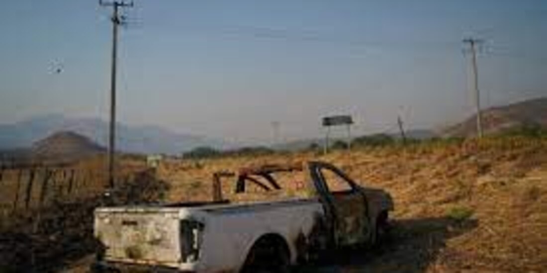 Teocaltiche, zona del enfrentamiento.