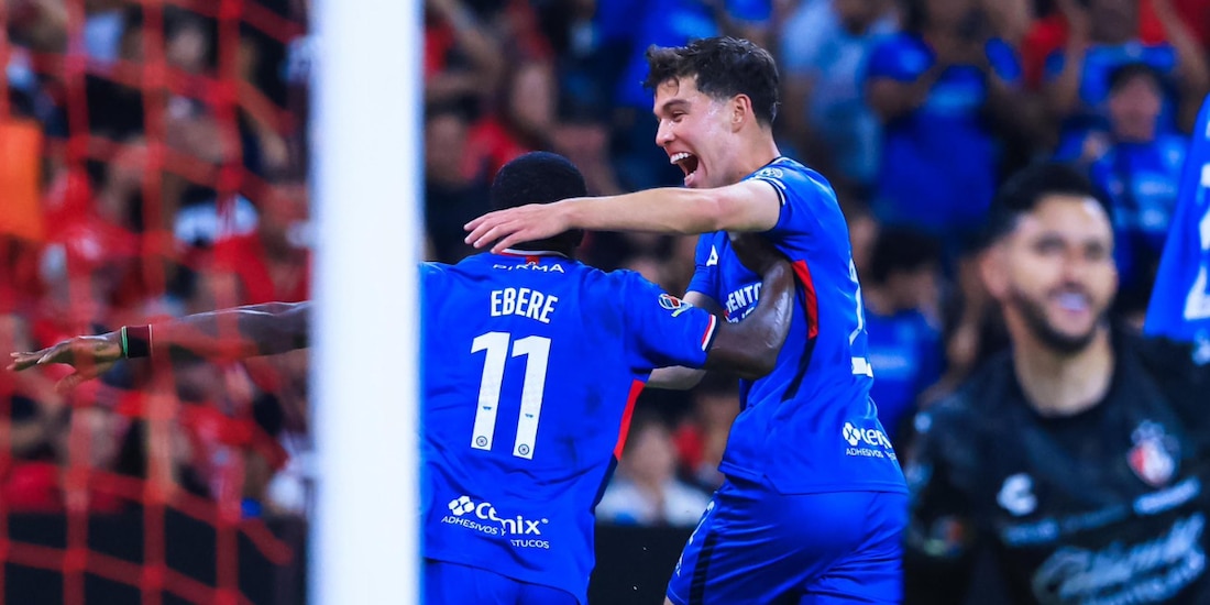 Cruz Azul derrotó al Atlas a domicilio en la ida de cuartos de final del Clausura 2026 de la Liga MX.