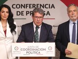 Ricardo Monreal, en conferencia de prensa de este domingo 1 de septiembre.