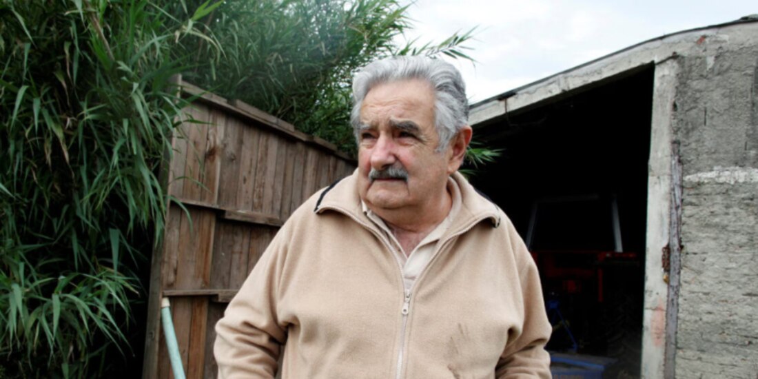 El expresidente de Uruguay era floricultor, oficio que sólo descuidó durante los años de cárcel.