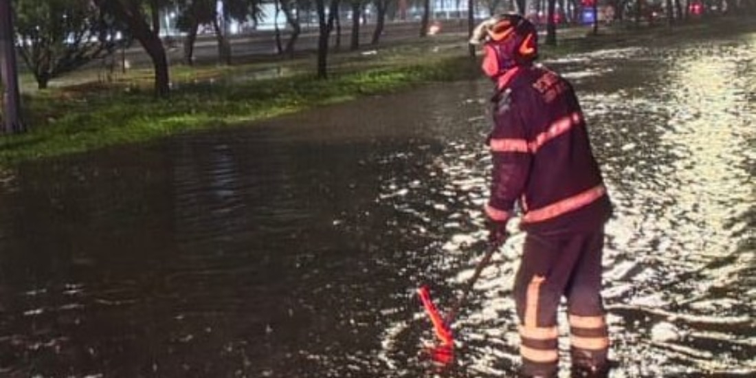 CDMX amanece con afectaciones por lluvias