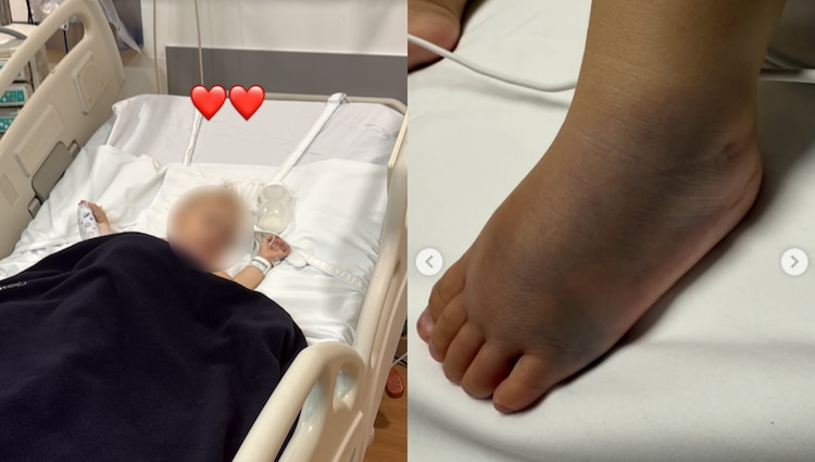 La hija de Tanza Varela fue hospitalizada