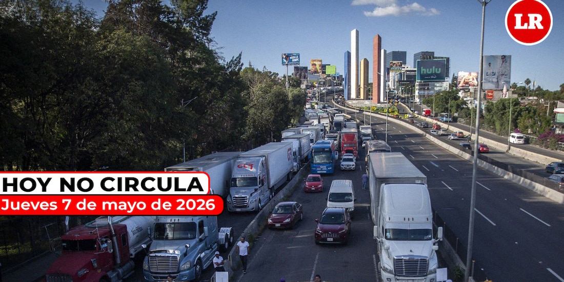 Revisa cómo aplica el Hoy No Circula este jueves 7 de mayo de 2026 en la Ciudad de México y el Estado de México.