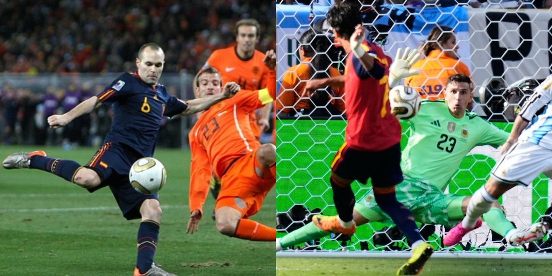 España volvió a romper el empate en una Final del Mundial gracias a un gol en la prórroga.