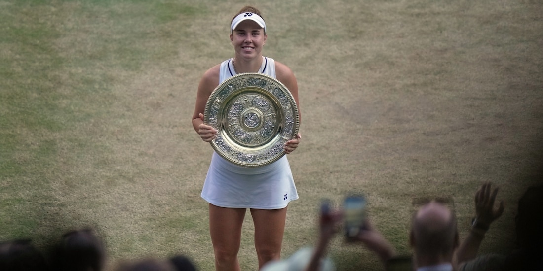 Linda Nosková se coronó en Wimbledon 2026 tras vencer en la final femenil a Karolina Muchová.