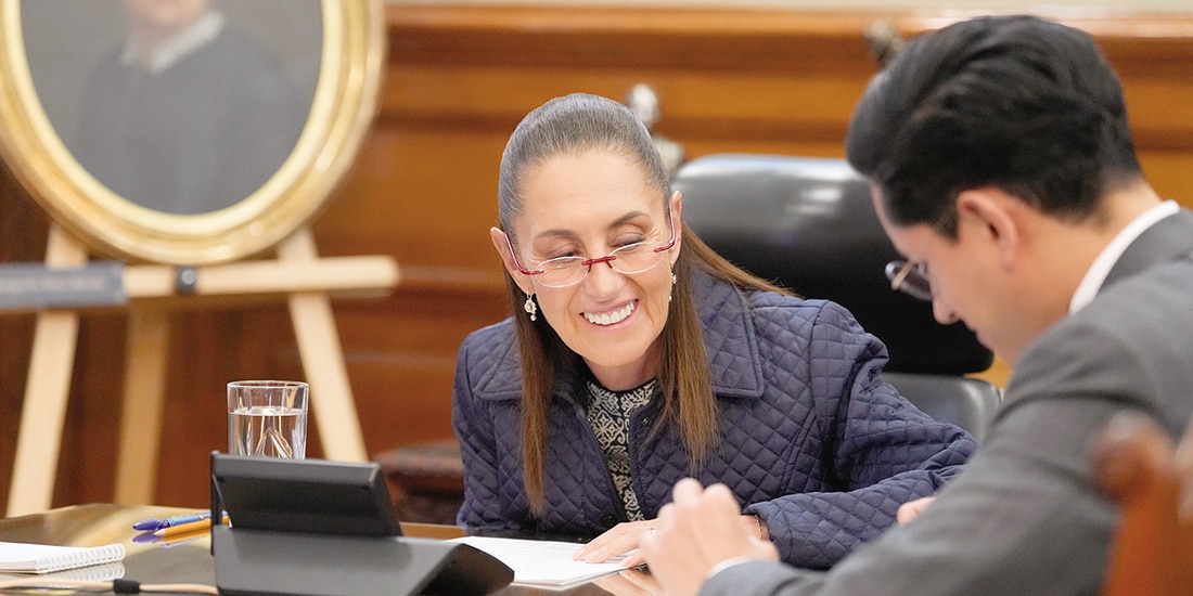 LA PRESIDENTA y el canciller, ayer