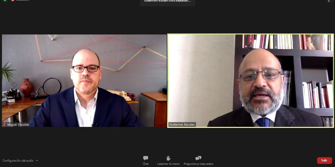 Miguel Elizalde, presidente de la Anpact, y Guillermo Rosales, de la AMDA