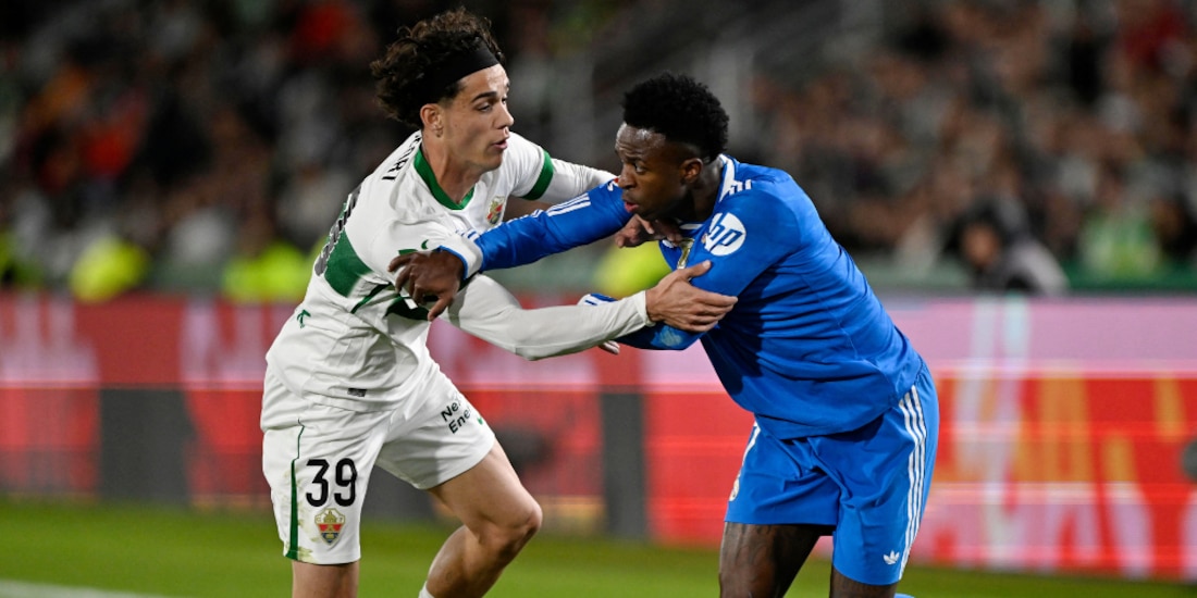 El Real Madrid logró rescatar el empate ante el Elche.