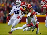 Una acción del Buffalo Bills vs Kansas City Chiefs, de la NFL