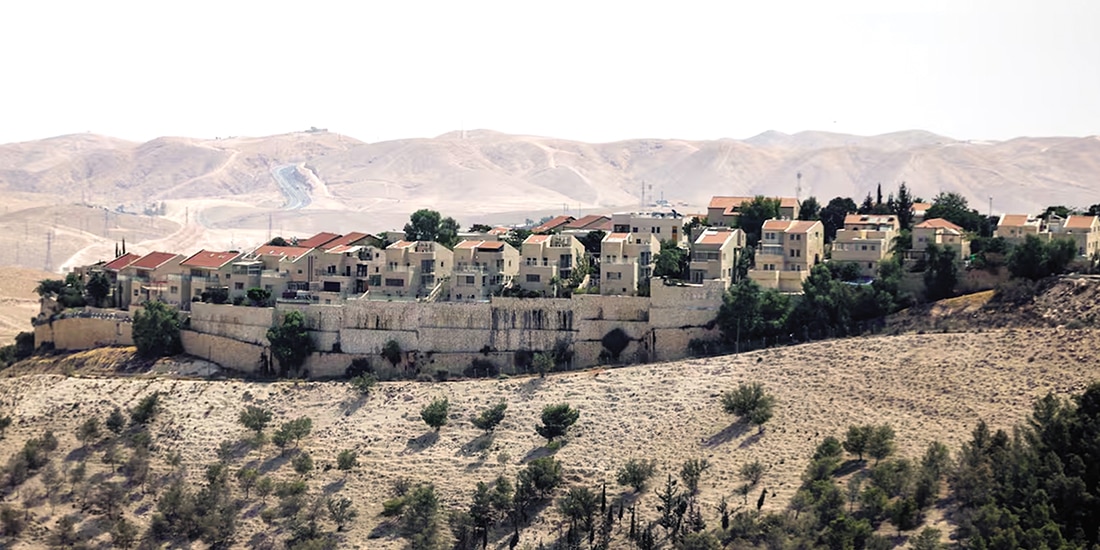 Vista parcial del asentamiento israelí de Maale Adumim, en la Cisjordania ocupada por Israel, el pasado 14 de agosto.