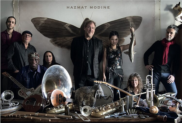 Concierto de Hazmat Modine.