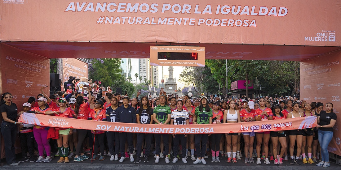 Inicio de la carrera Bonafont, en la edición de 2025, en una imagen de archivo.