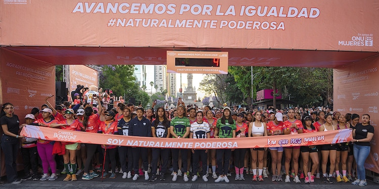 Inicio de la carrera Bonafont, en la edición de 2025, en una imagen de archivo.