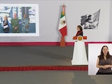 Vía remota desde Palacio Nacional, Evelyn Salgado informó sobre las lluvias de las últimas horas.