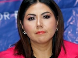 La diputada Genoveva Huerta