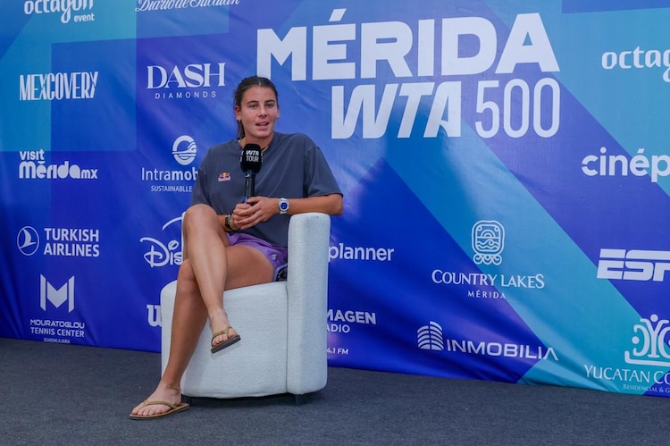 Emma Navarro parte como la segunda sembrada del Mérida WTA 500.