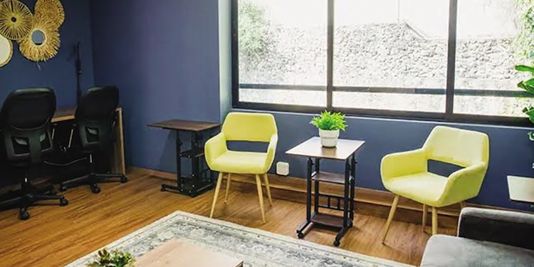 UNO DE LOS ESPACIOS destinados a coworking.