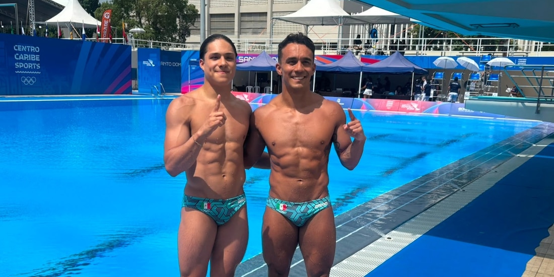 Osmar Olvera y Juan Celaya ganaron en conjunto uno de los 200 oros que México lleva en Santo Domingo 2026.