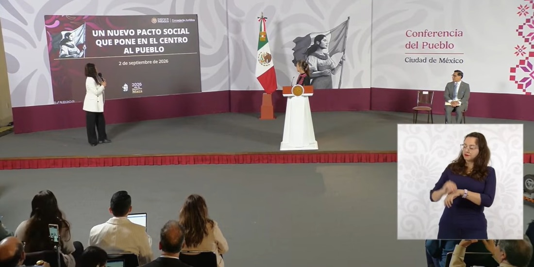 Luisa María Alcalde estuvo este miércoles en la conferencia de CSP.