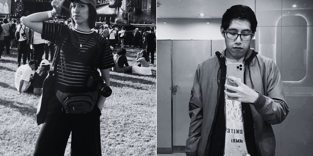 Berenice Giles y Miguel Hernández eran fotógrafos que asistieron a AXE Ceremonia por parte del medio Mr. Indie.