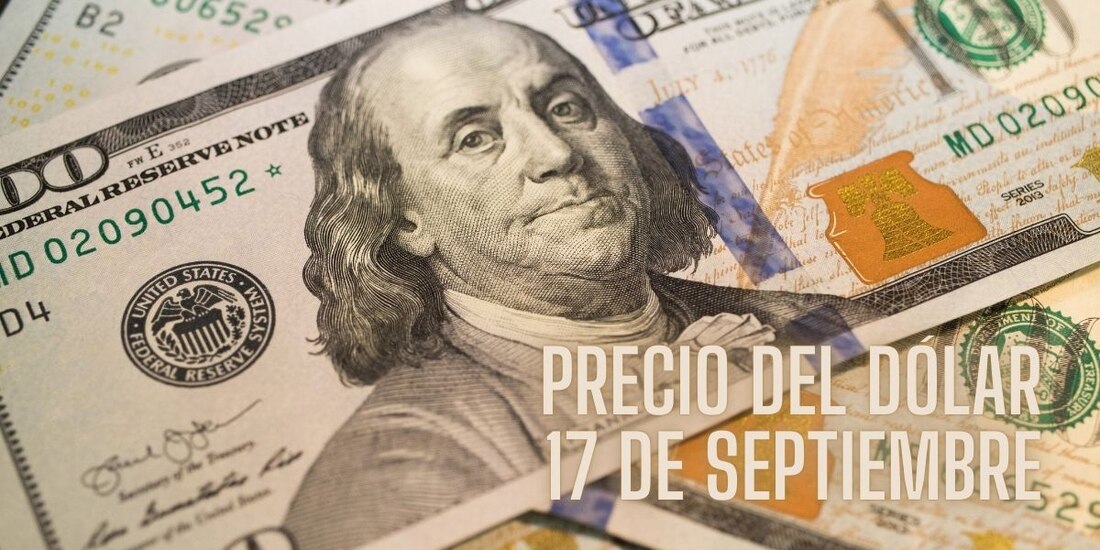 Así amaneció el dólar hoy martes 17 de septiembre de 2024.