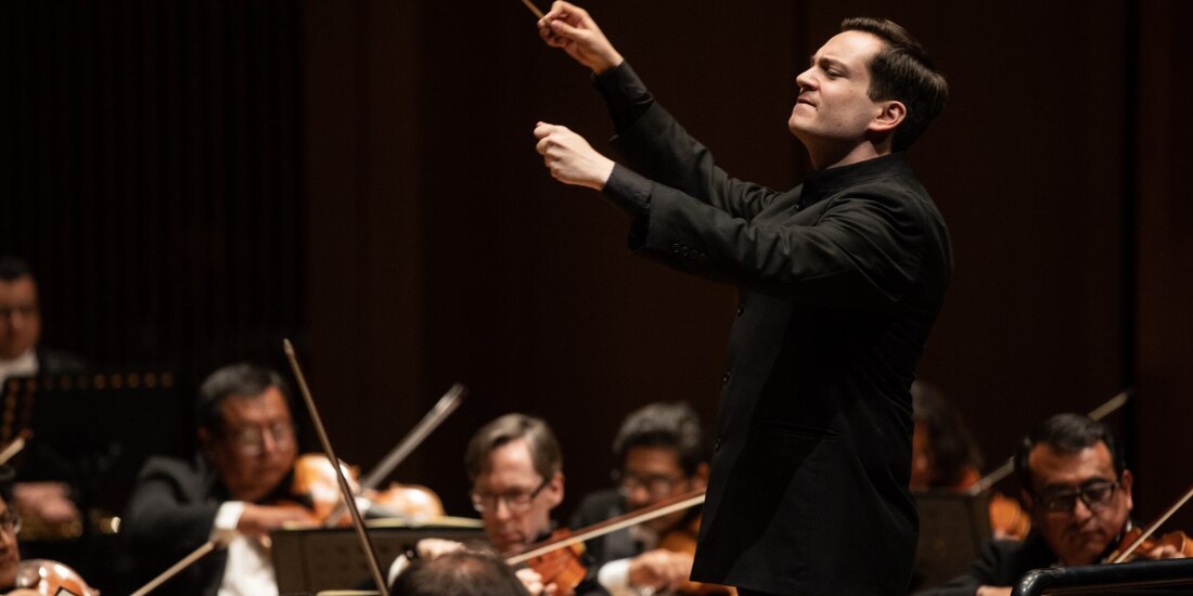 Iván López Reynoso, durante una presentación en León, Guanajuato.