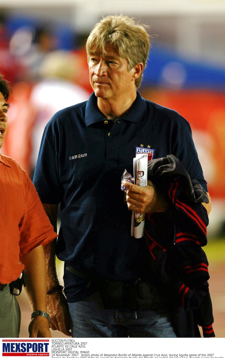 Alejandro Burillo del Atlante durante un juego de Liguilla del Torneo de Apertura 2007