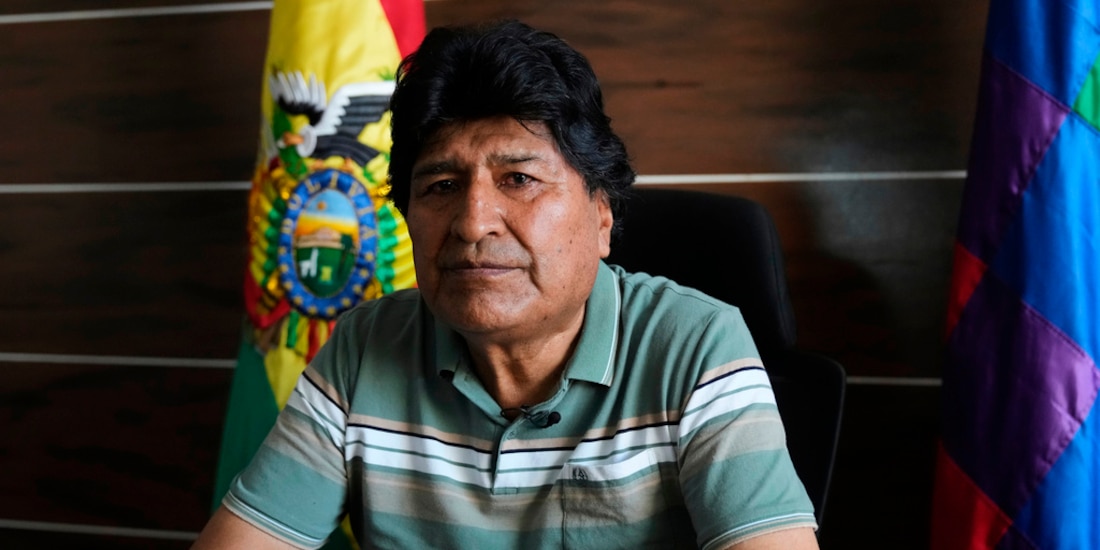 Evo Morales, expresidente de Bolivia, en una entrevista con AP en Chapare, en 2025.