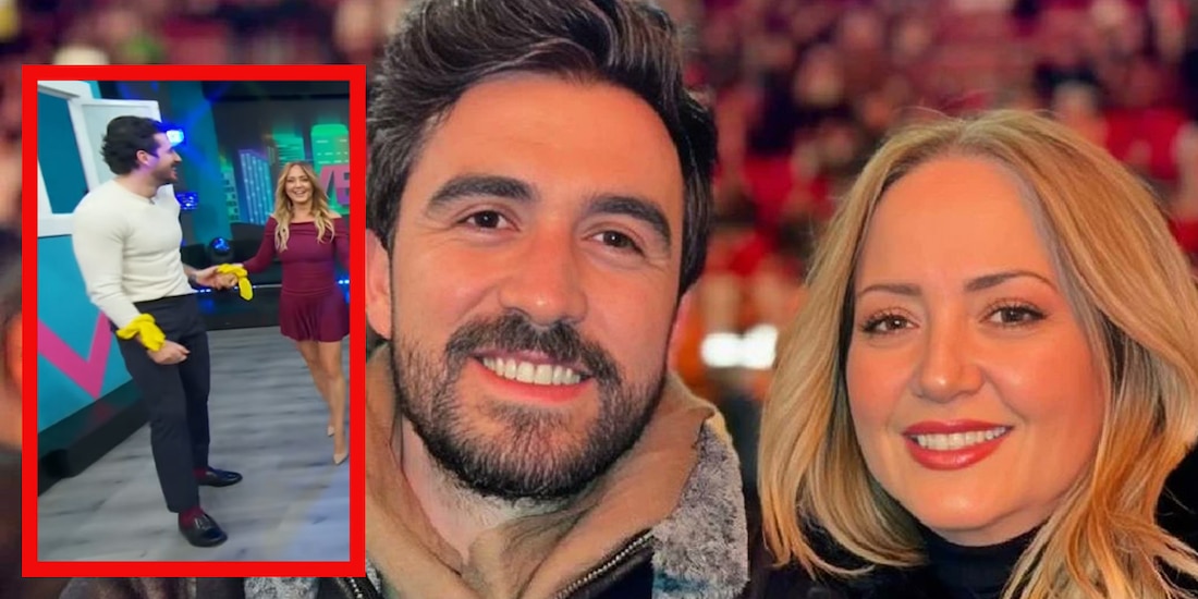 Andrea Legarreta y su supuesto novio Luis Carlos Origel