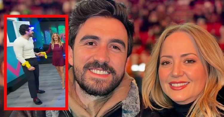 Andrea Legarreta y su supuesto novio Luis Carlos Origel