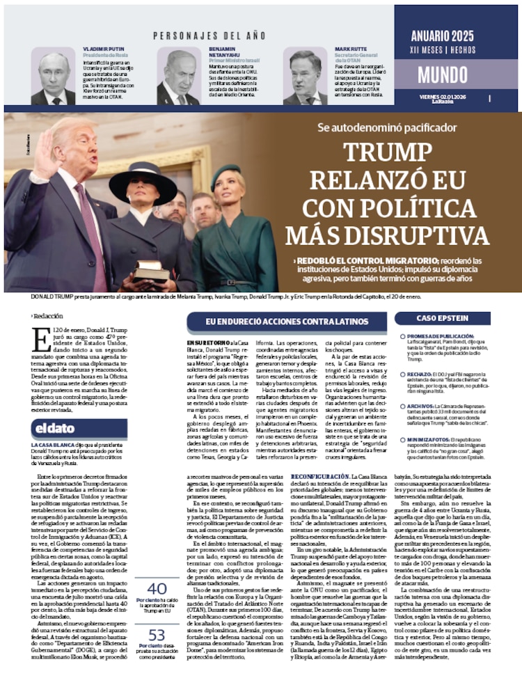 Anuario 2025. XII meses │ Hechos Mundo