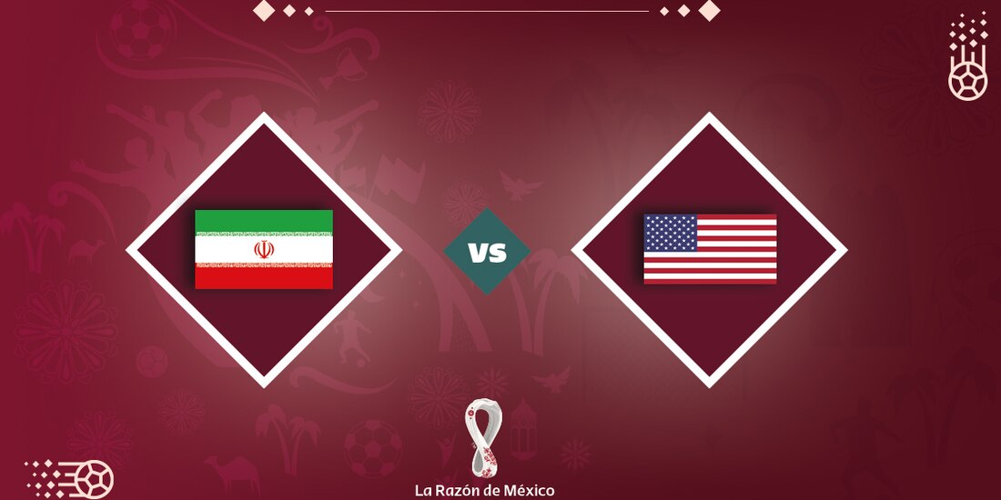 La Selección de Irán y la de Estados Unidos se enfrentan en Qatar 2022