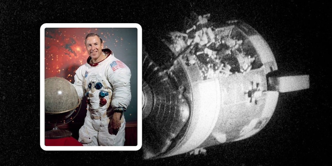Jim Lovell fue el comandante de la misión Apolo 13.