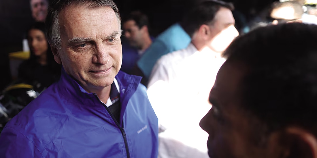 El expresidente de Brasil, Jair Bolsonaro, el pasado 29 de julio.