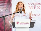 Marina del Pilar participó en la entrega de apoyos del Gobierno de México.