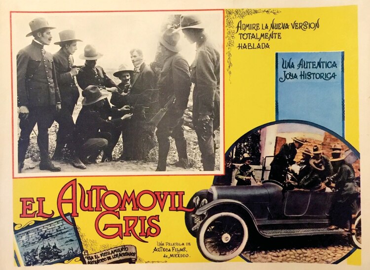 Cartel original de una de las películas que dio origen al cine mexicano.