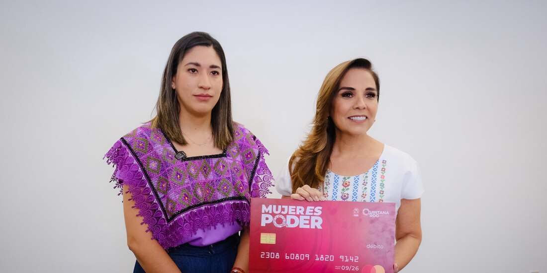 Mara Lezama impulsa beneficios para mujeres en Quintana Roo.