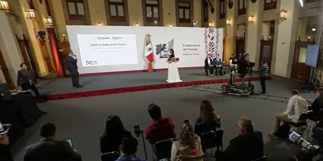 El titular de la Profeco estuvo en la Mañanera del Pueblo.