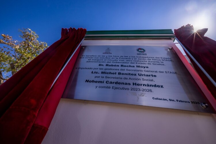 El nuevo circuito vial agilizará el acceso y salida de alumnos en la primaria STASE.