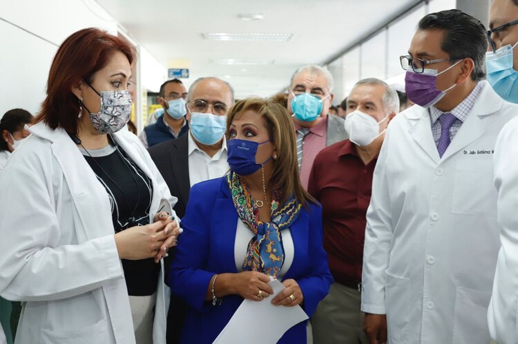 Lorena Cuéllar supervisa proceso de transformación a IMSS-Bienestar