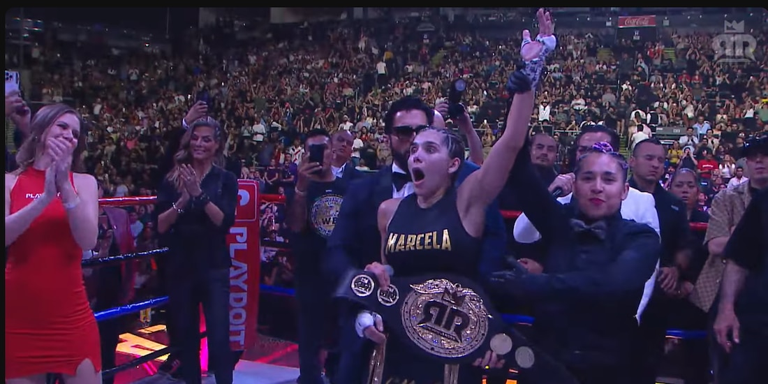 Marcela Mistral le gana a Karely Ruiz en Ring Royale