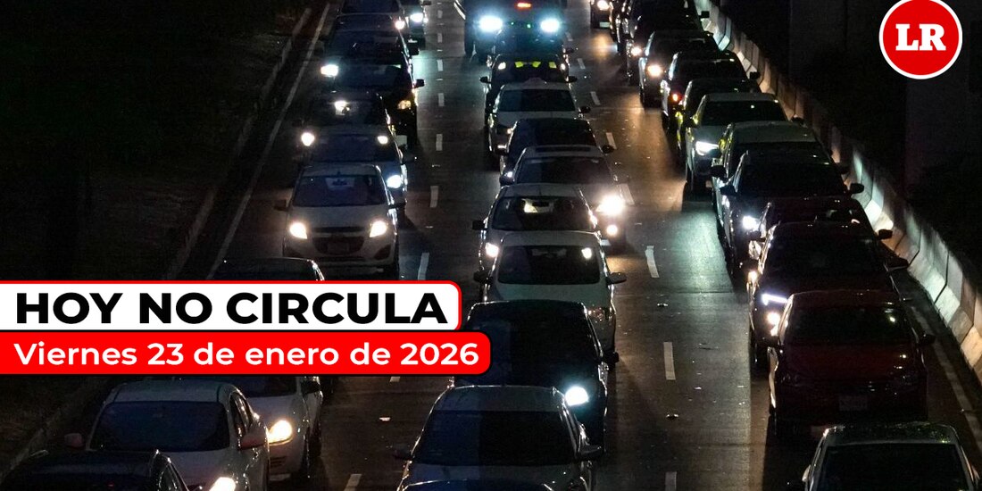 Revisa cómo aplica el Hoy No Circula este viernes 23 de enero de 2026 en la ZMVM.