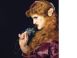 Arte digital > A partir de una pintura de Anthony Frederick
Augustus Sandys, La sombra del amor, 1867 > Belén García > La Razón