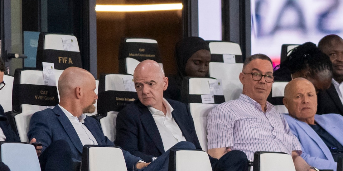 Gianni Infantino estuvo en Marruecos.