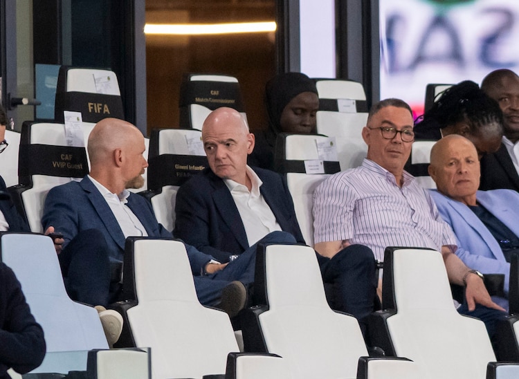 Gianni Infantino estuvo en Marruecos.
