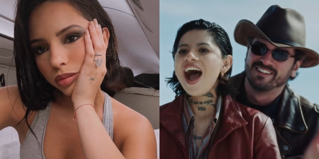 Actriz del video de Nodal revela que Ángela Aguilar ‘está muy mal’ tras escándalo por su parecido con Cazzu